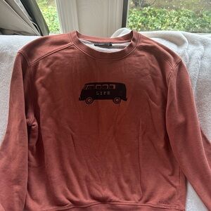 Prana Terracotta Sweatshirt with Graphic